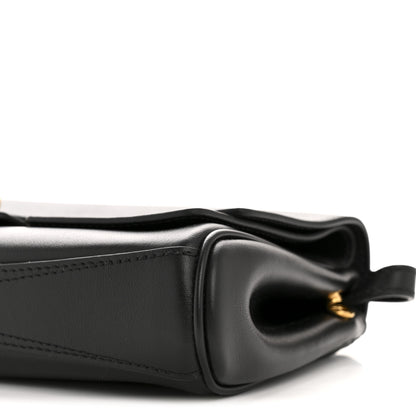 Balenciaga Smooth Calfskin Small Bel Air Clutch On Strap Black Black 10 of 12