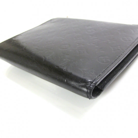 Louis Vuitton Vernis Glace Anouchka PM Wallet Black 5 of 9
