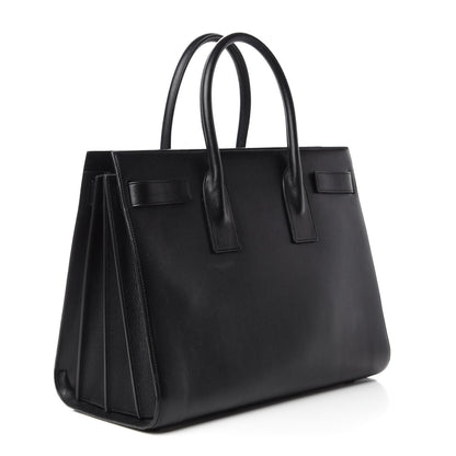 Saint Laurent Calfskin Large Sac De Jour Carryall Black 3 of 11