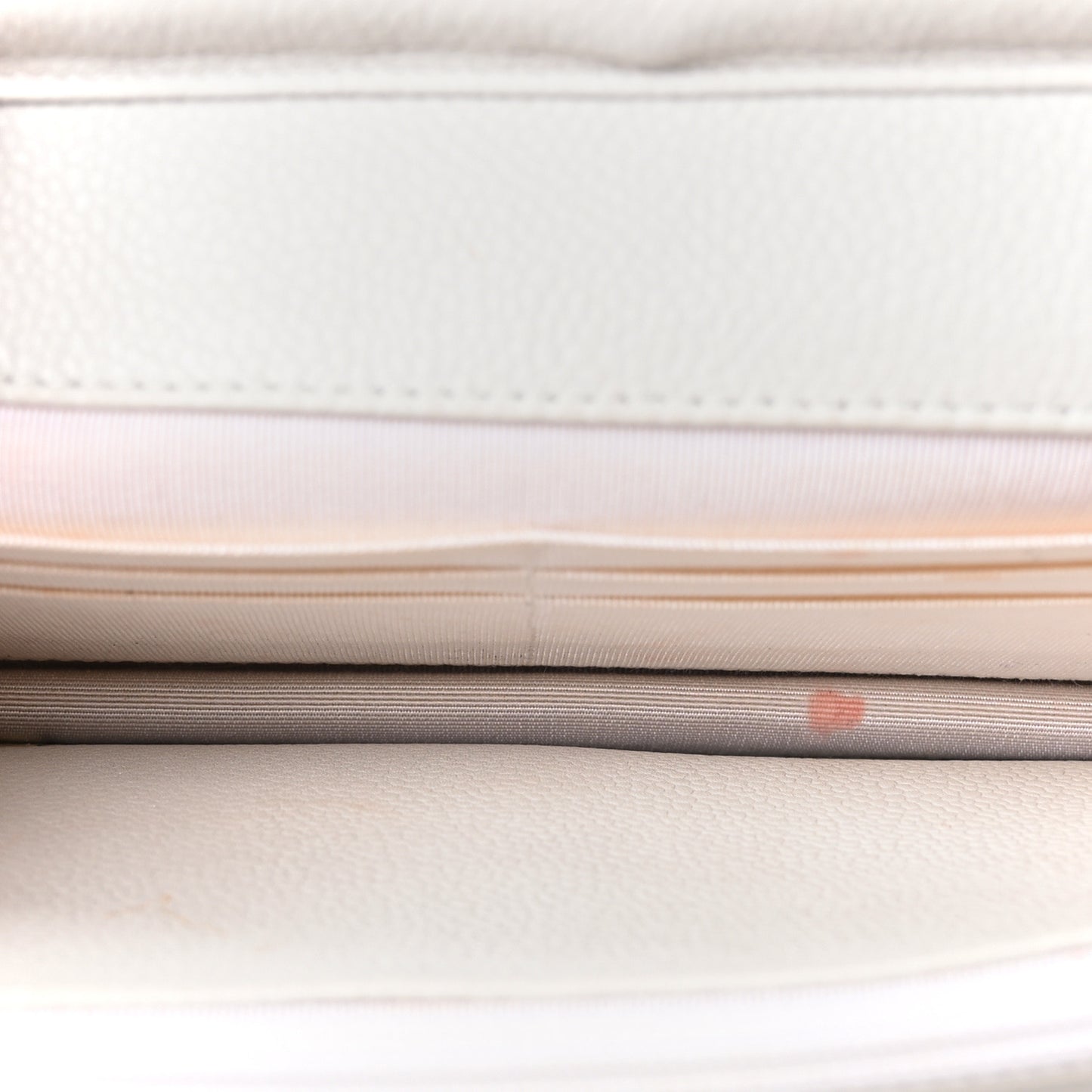 Caviar Timeless CC Wallet on Chain WOC White