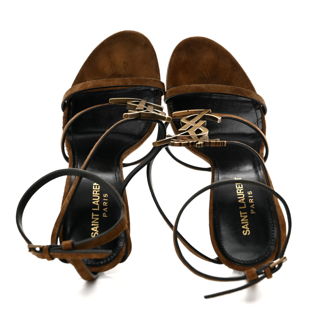 Suede Cassandra 110 Sandals 37 Brown