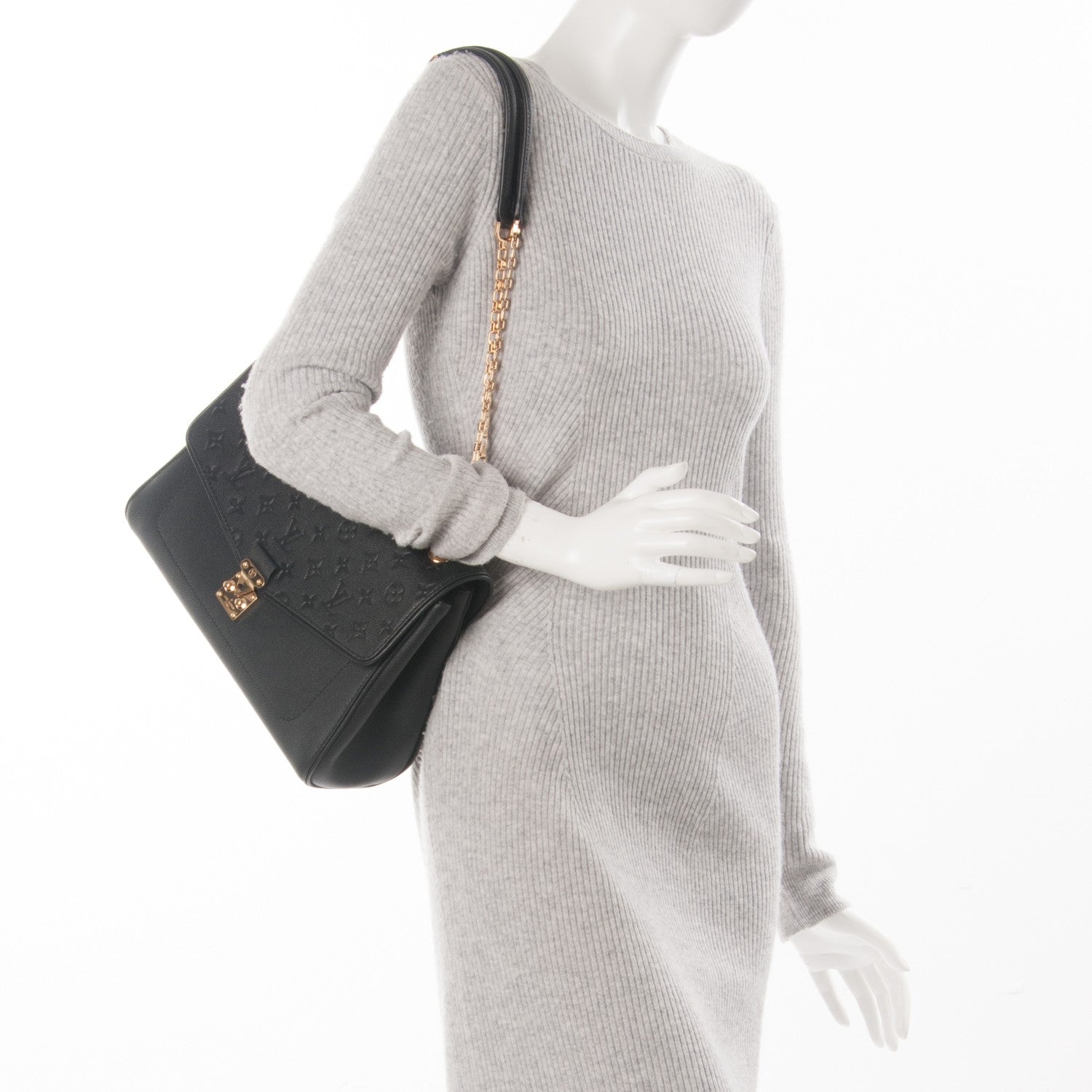 Louis Vuitton Empreinte Saint Germain MM Black 2 of 7