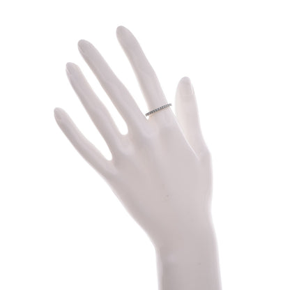 Tiffany Platinum Diamond Novo Half Circle Ring 54.5 7 2 of 4