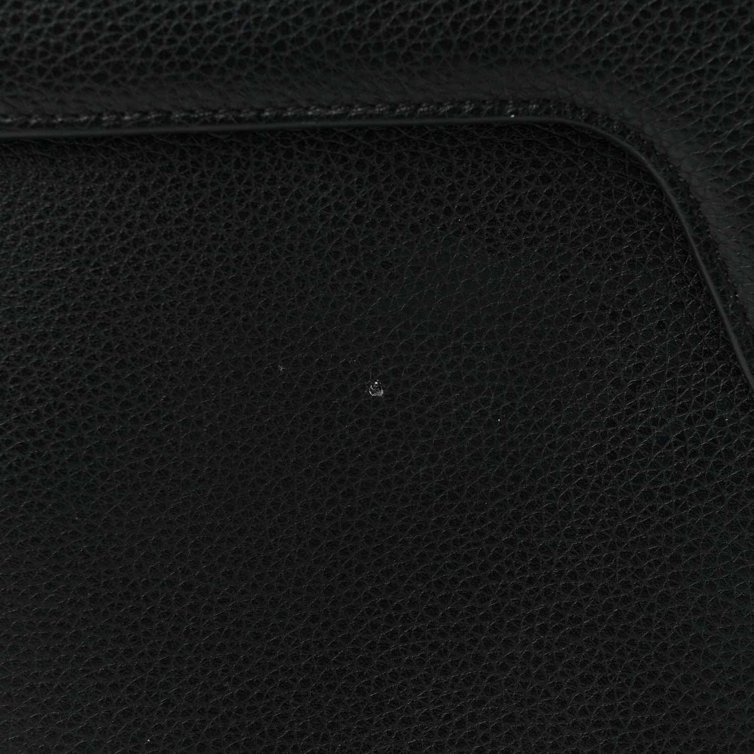 Celine Grained Calfskin Classique 16 Top Handle Bag Black 14 of 14