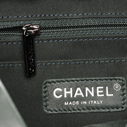 Chanel Lambskin Quilted Small Urban Spirit Backpack Dark Green 6 of 7