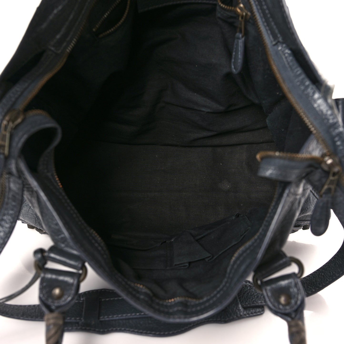 Agneau Giant 12 Gunmetal Hardware City Gris Fossile