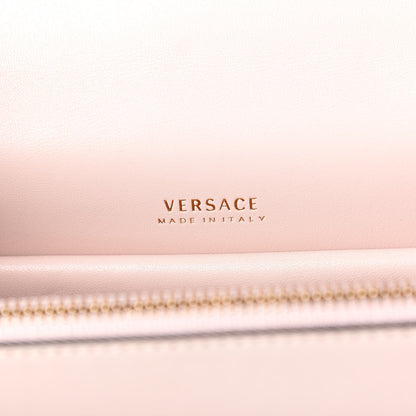 Versace Vitello Barocco Virtus Top Handle Shoulder Bag Pink 6 of 9