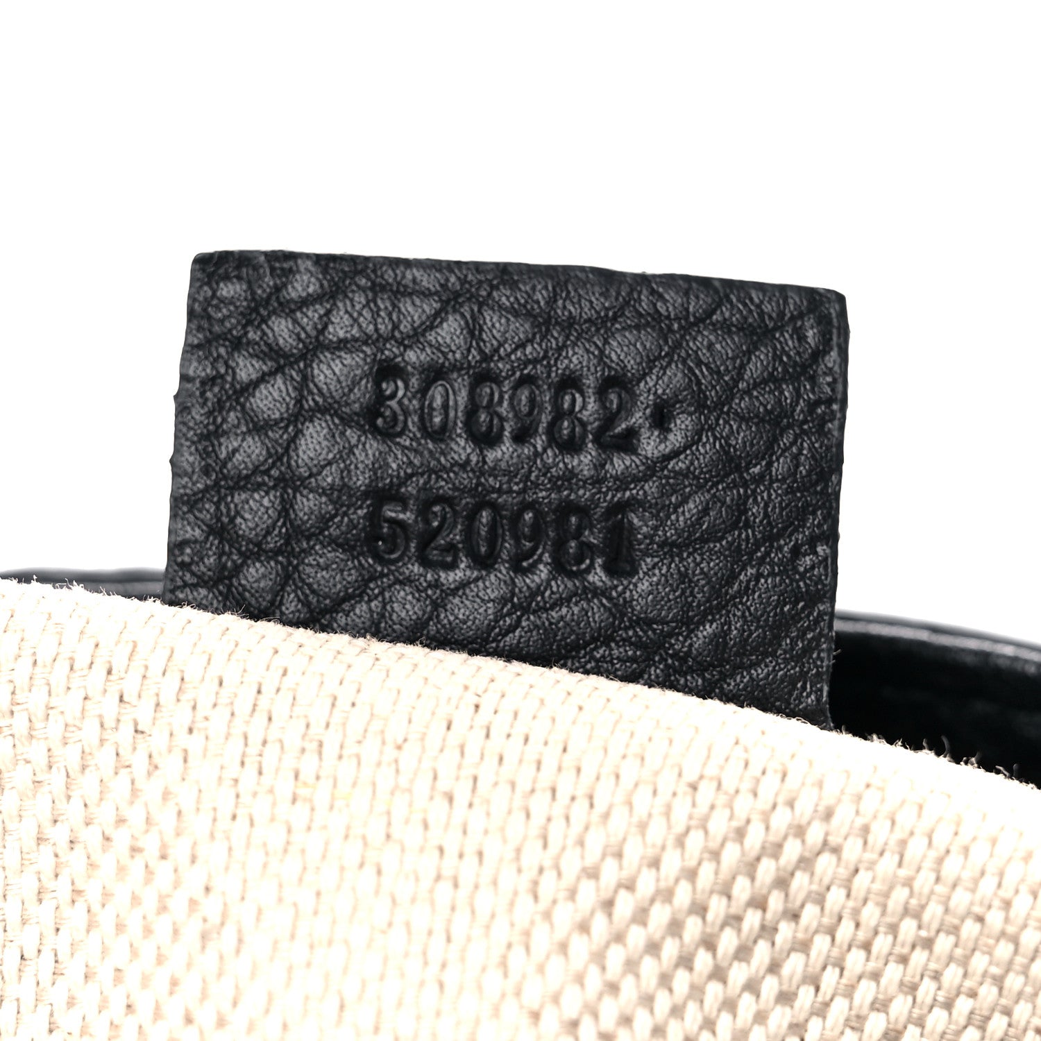 Gucci Pebbled Calfskin Medium Soho Chain Shoulder Bag Black 7 of 12