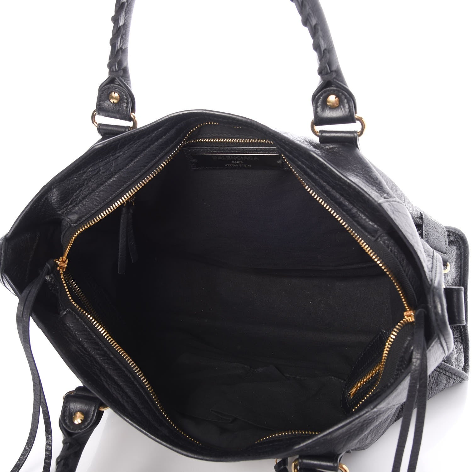 Balenciaga Agneau Classic Gold Hardware City Black 5 of 7