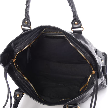 Balenciaga Agneau Classic Gold Hardware City Black 5 of 7