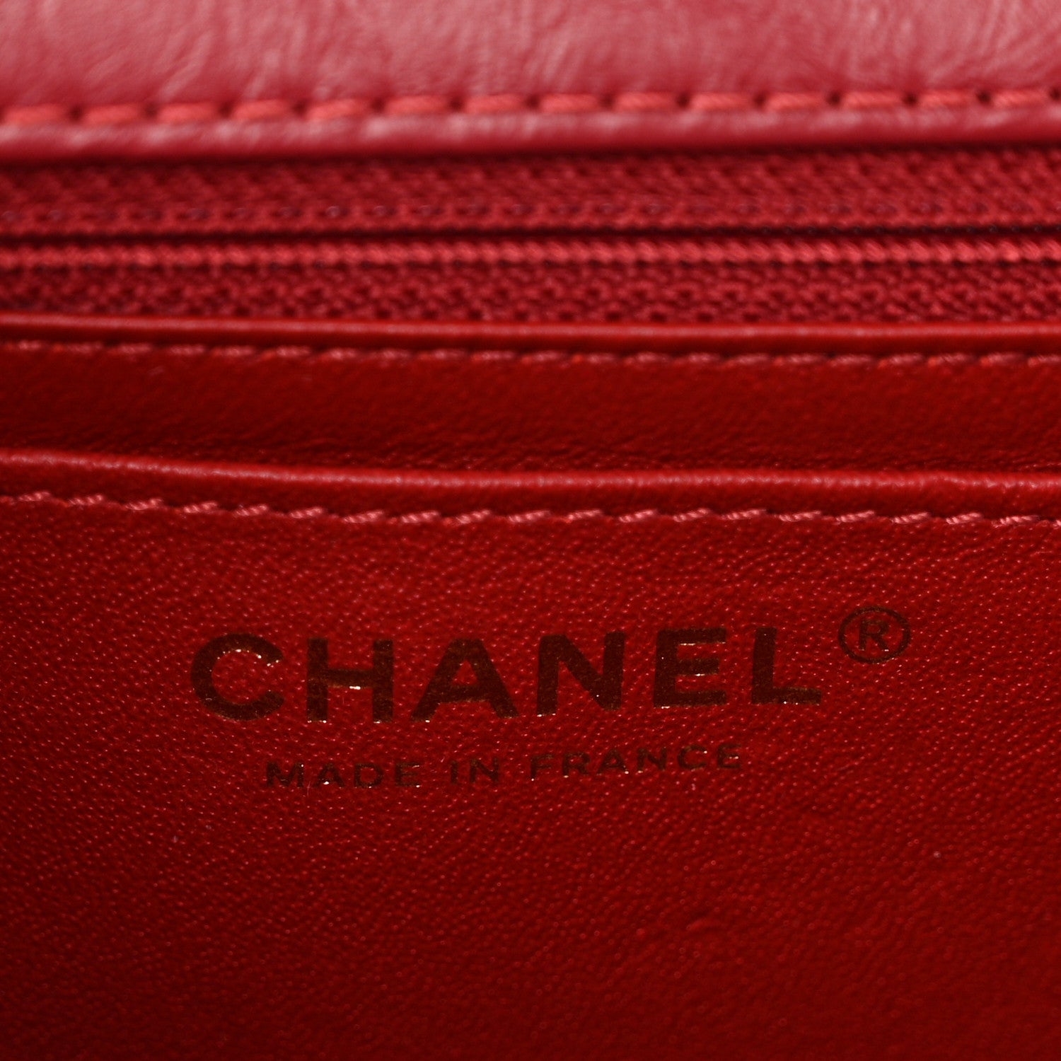 Chanel Aged Calfskin Quilted 2.55 Reissue Mini Flap Red 6 of 11