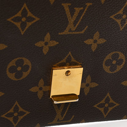 Louis Vuitton Monogram Poche Plate Envelope Clutch PM 7 of 10