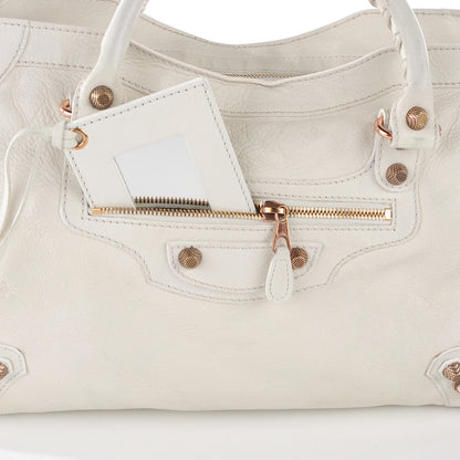 Balenciaga Agneau Giant 12 Rose Gold Hardware City White Light 7 of 14