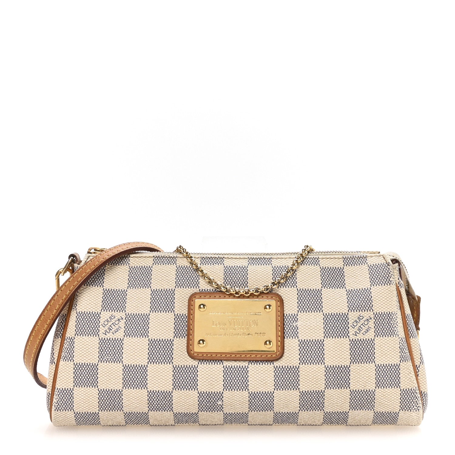 Louis Vuitton Damier Azur Eva Clutch 1 of 10