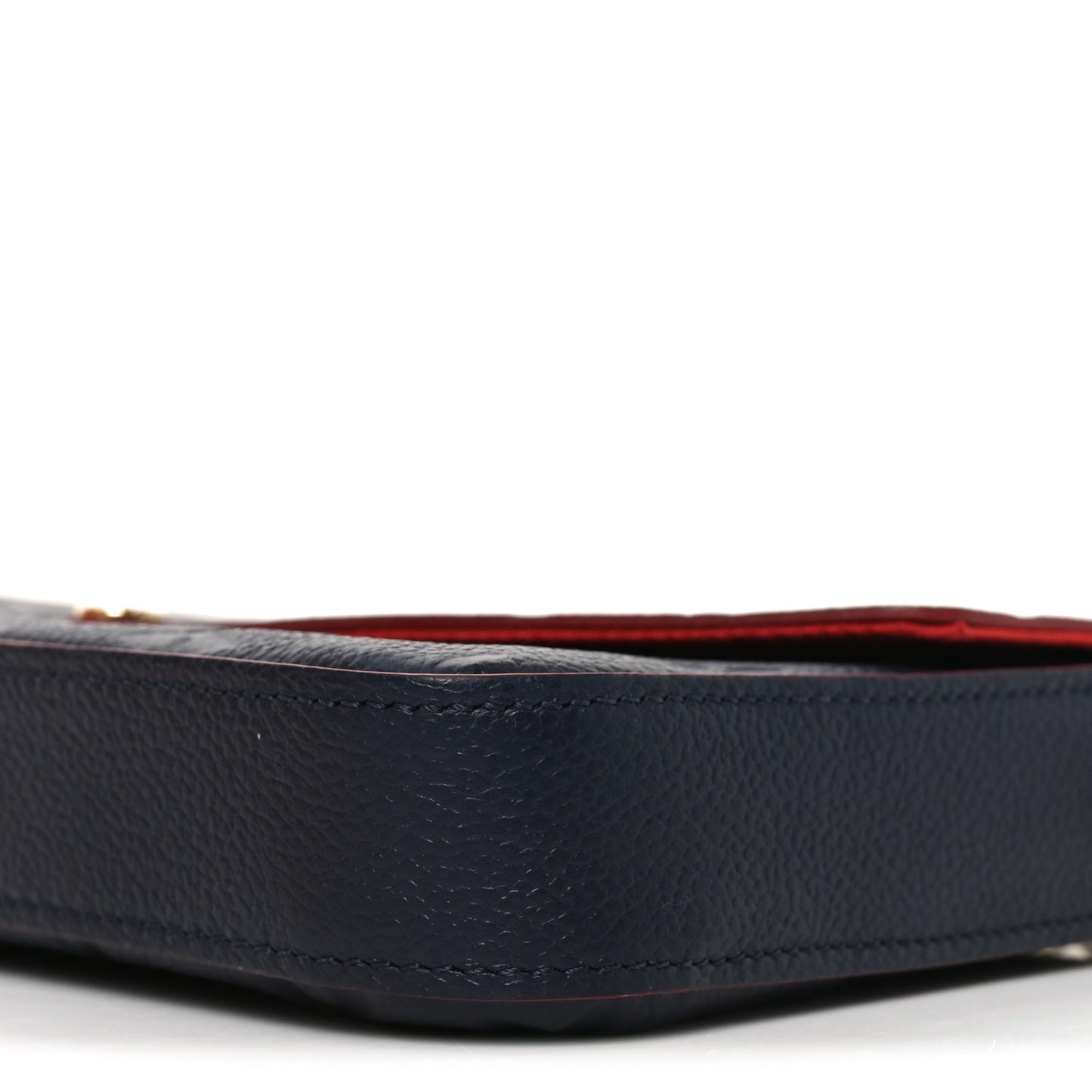 Empreinte Pochette Felicie Chain Wallet Marine Rouge