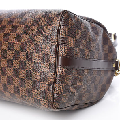 Louis Vuitton Damier Ebene Speedy Bandouliere 30 9 of 10