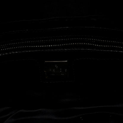 Fendi Fabric Beaded Crystal Baguette Black 6 of 9