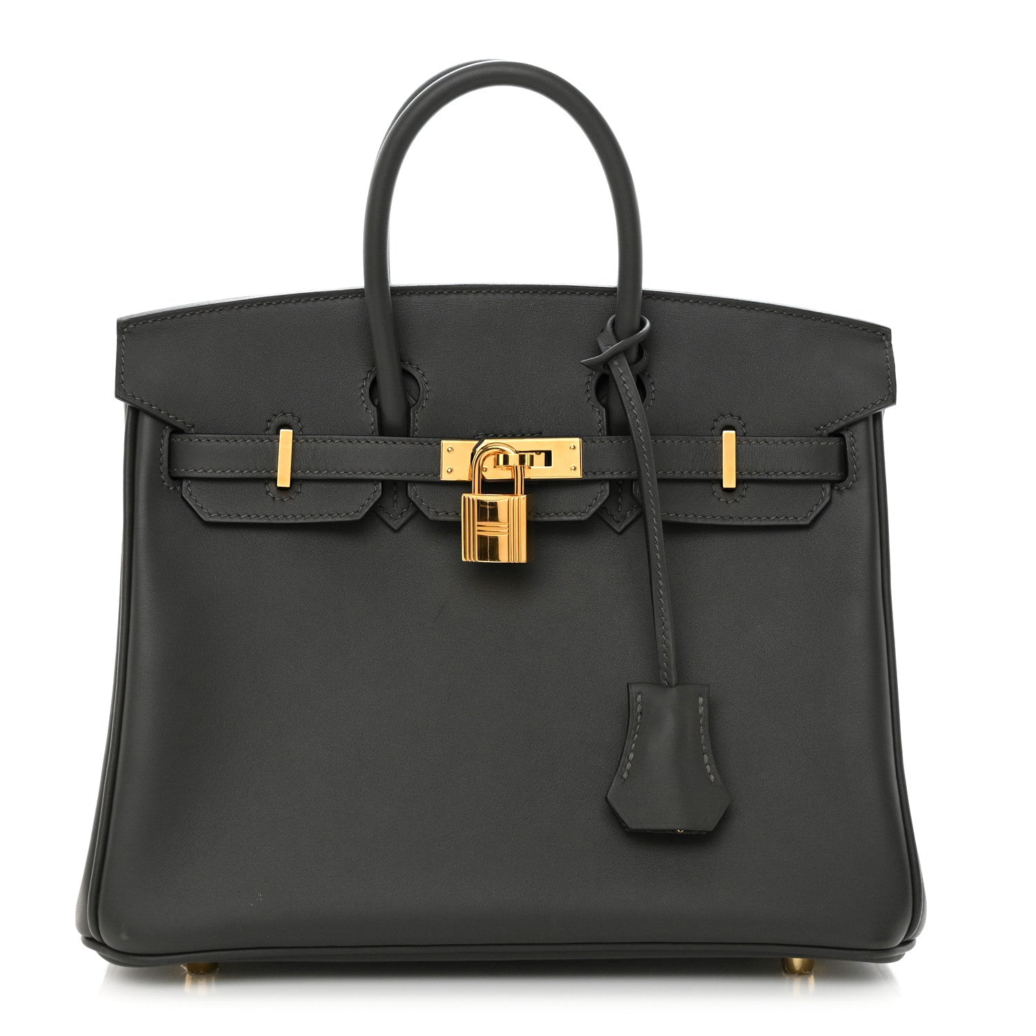 Hermes Veau Jonathan Birkin 25 Graphite 1 of 15