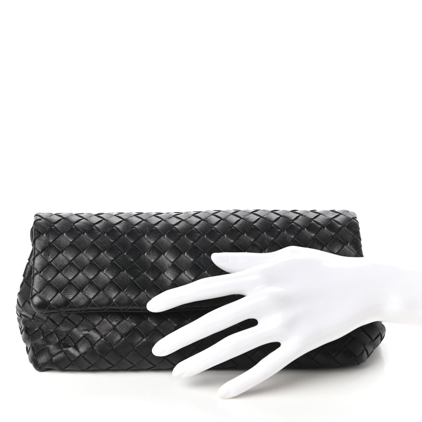 Nappa Intrecciato Cosmetic Case Black