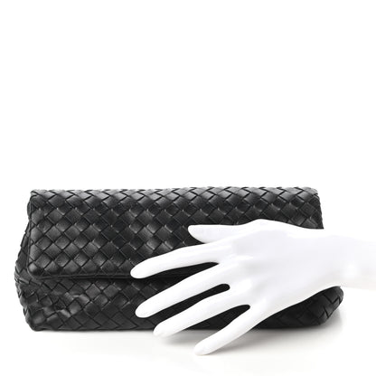 Bottega Veneta Nappa Intrecciato Cosmetic Case Black 2 of 10