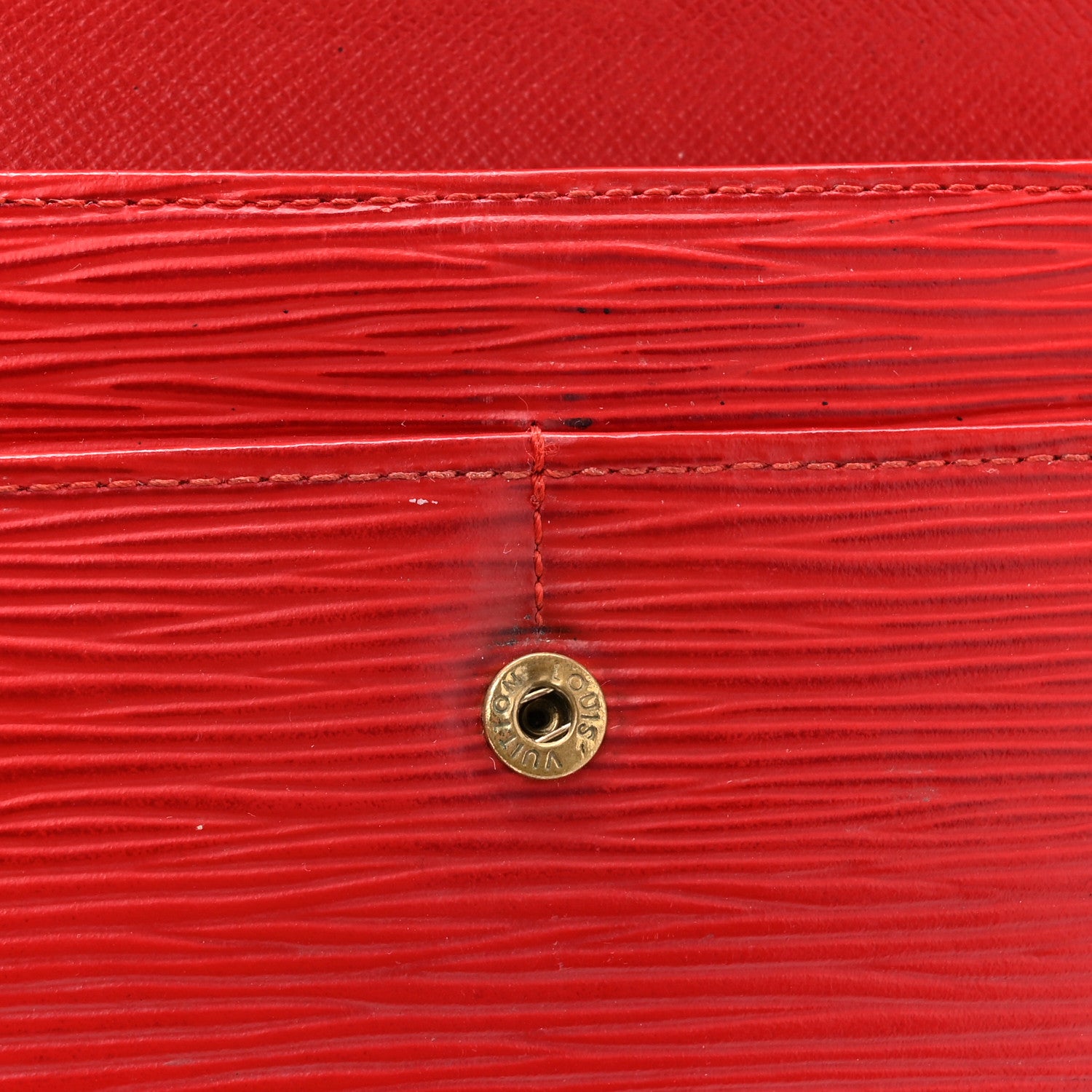 Louis Vuitton Epi Sarah Wallet Red 14 of 21