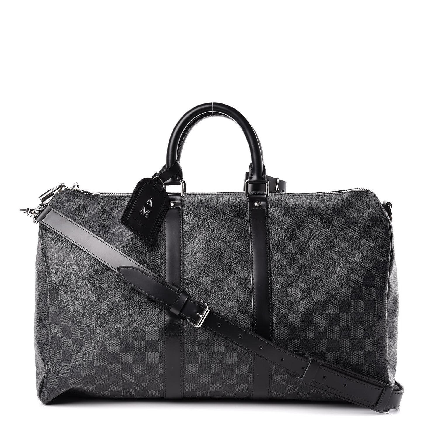 Damier Graphite Keepall Bandouliere 45