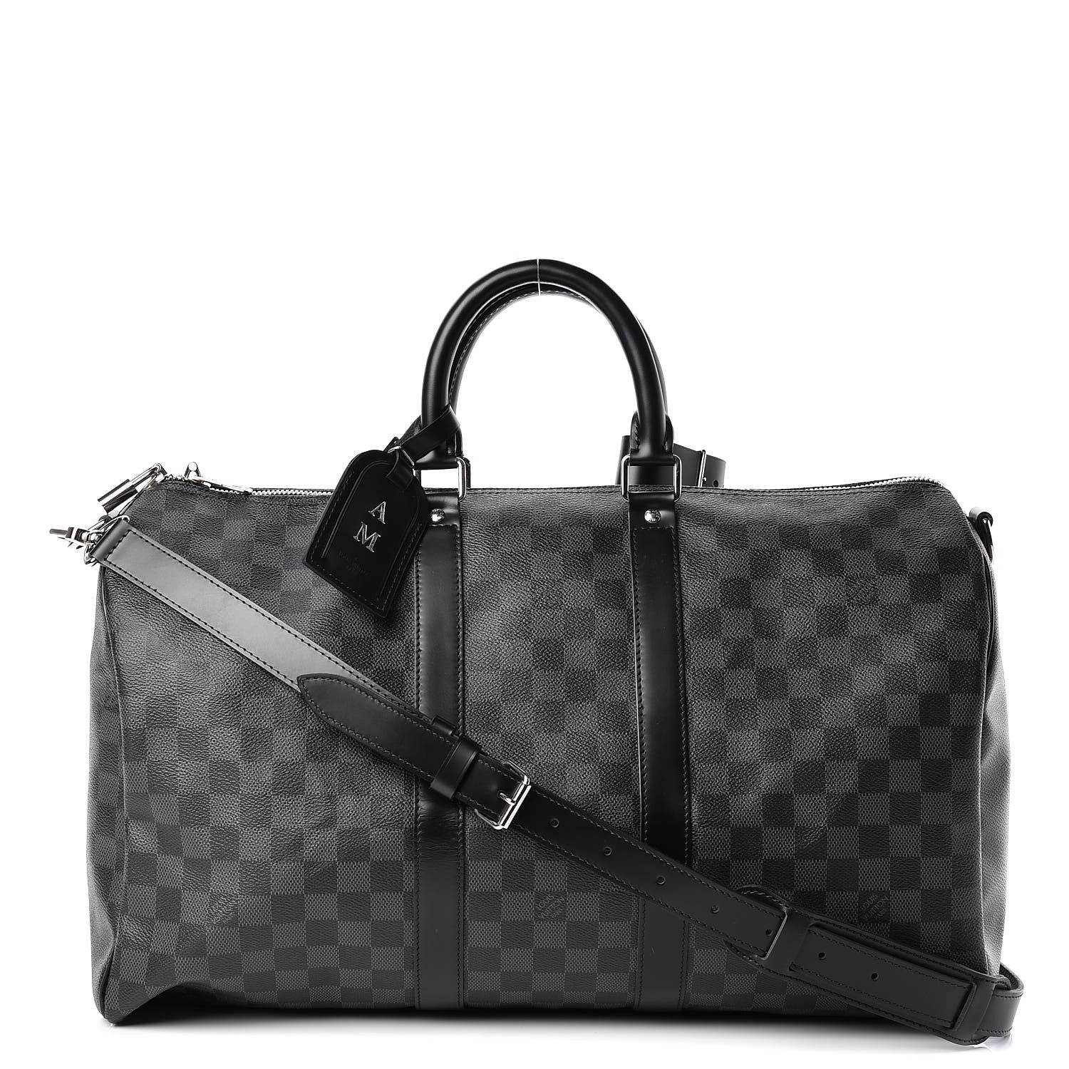 Louis Vuitton Damier Graphite Keepall Bandouliere 45 1 of 13