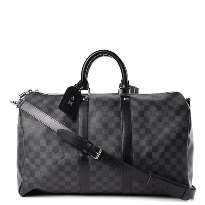 Louis Vuitton Damier Graphite Keepall Bandouliere 45 1 of 13