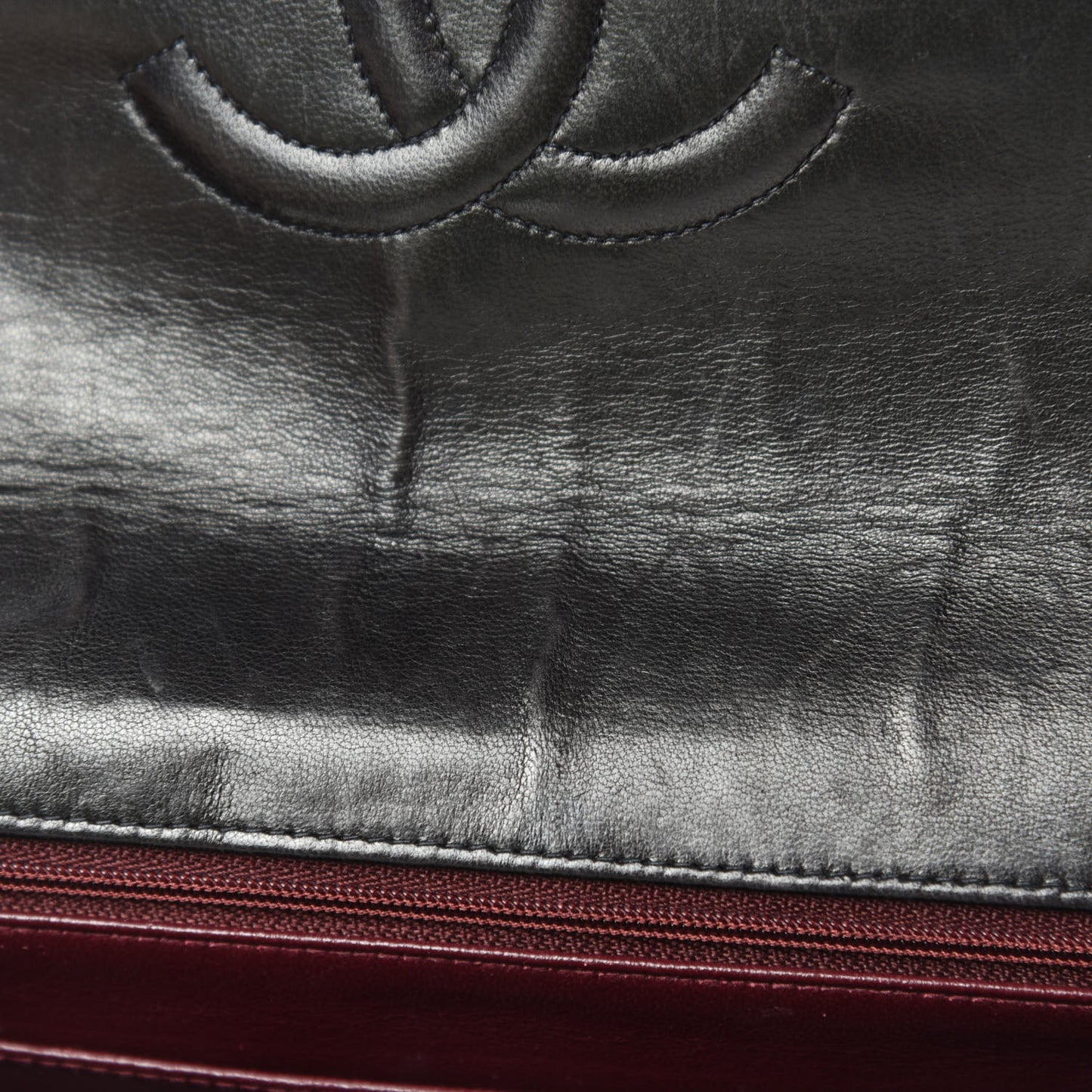 Lambskin Micro Quilted Medium Single Flap Black