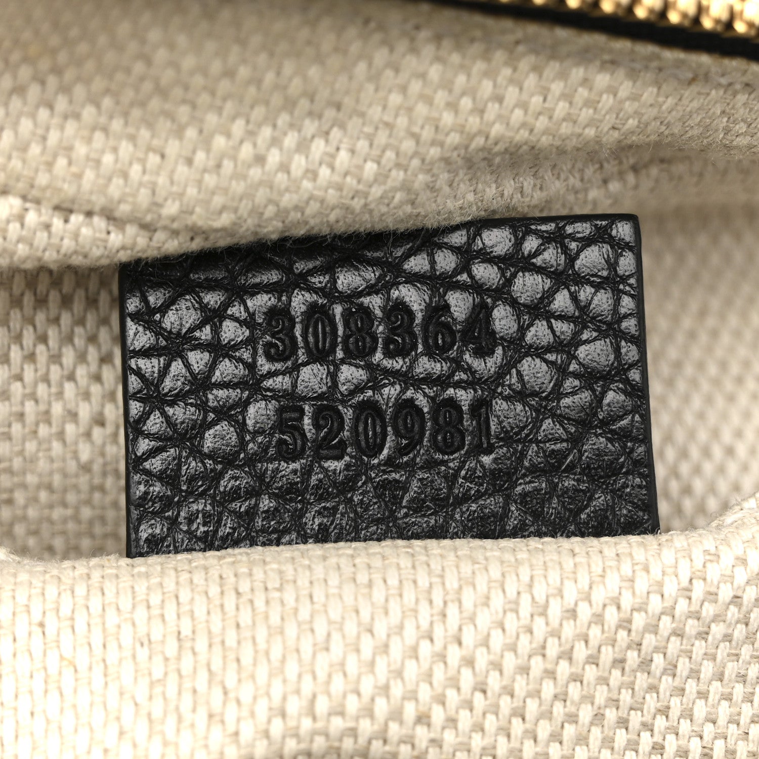 Gucci Pebbled Calfskin Small Soho Disco Bag Black 7 of 11