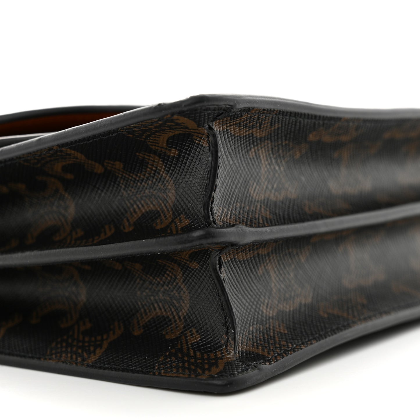 Triomphe Canvas Lambskin Wallet On Strap Tan
