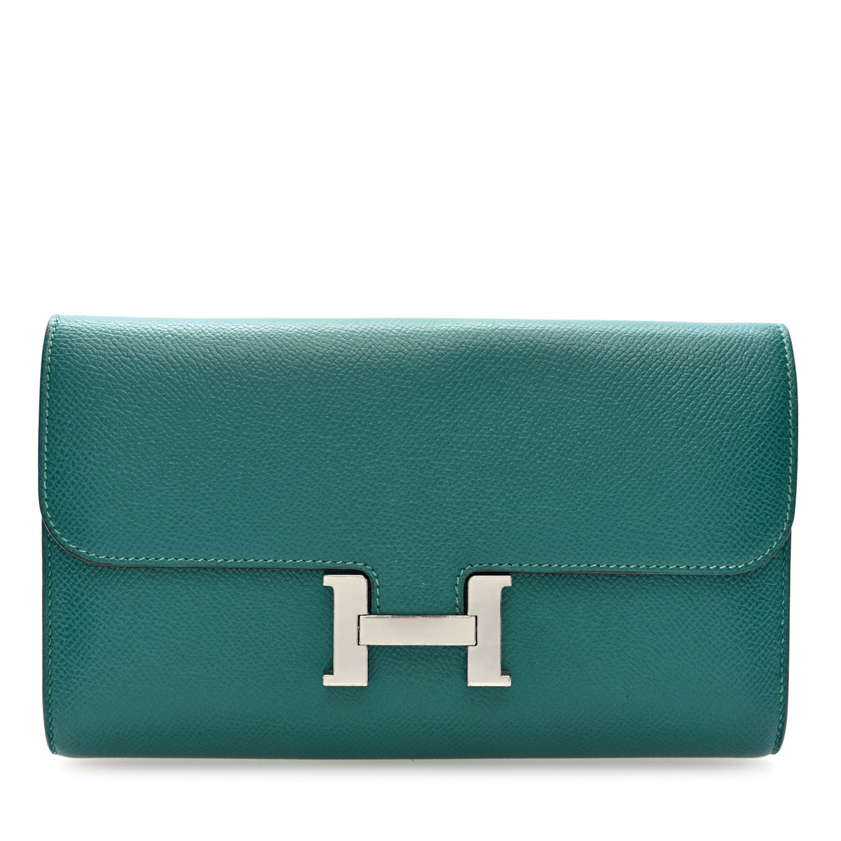 Hermes Epsom Constance Long Wallet Malachite 1 of 8