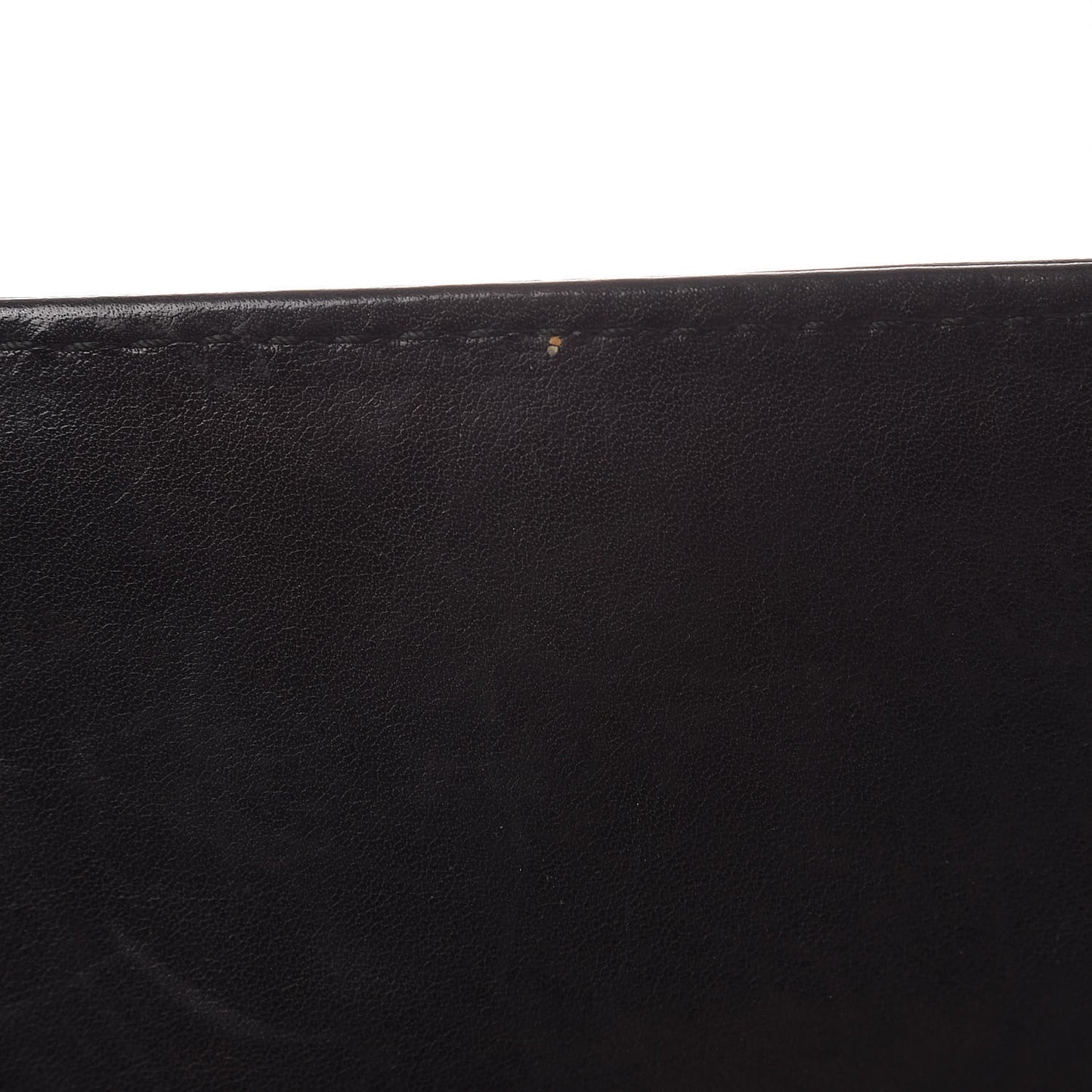 Calfskin Handmade Medium Flap Shoulder Bag Black