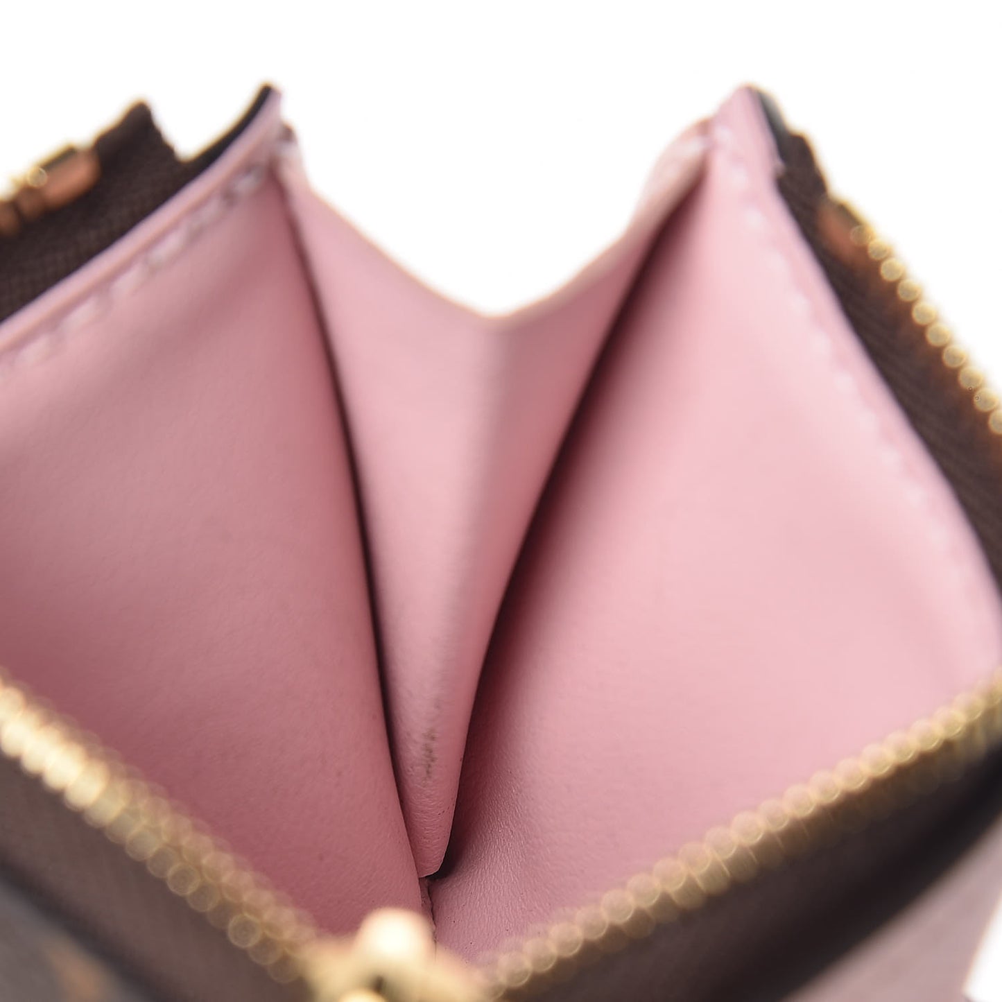 Monogram Zoe Wallet Rose Ballerine