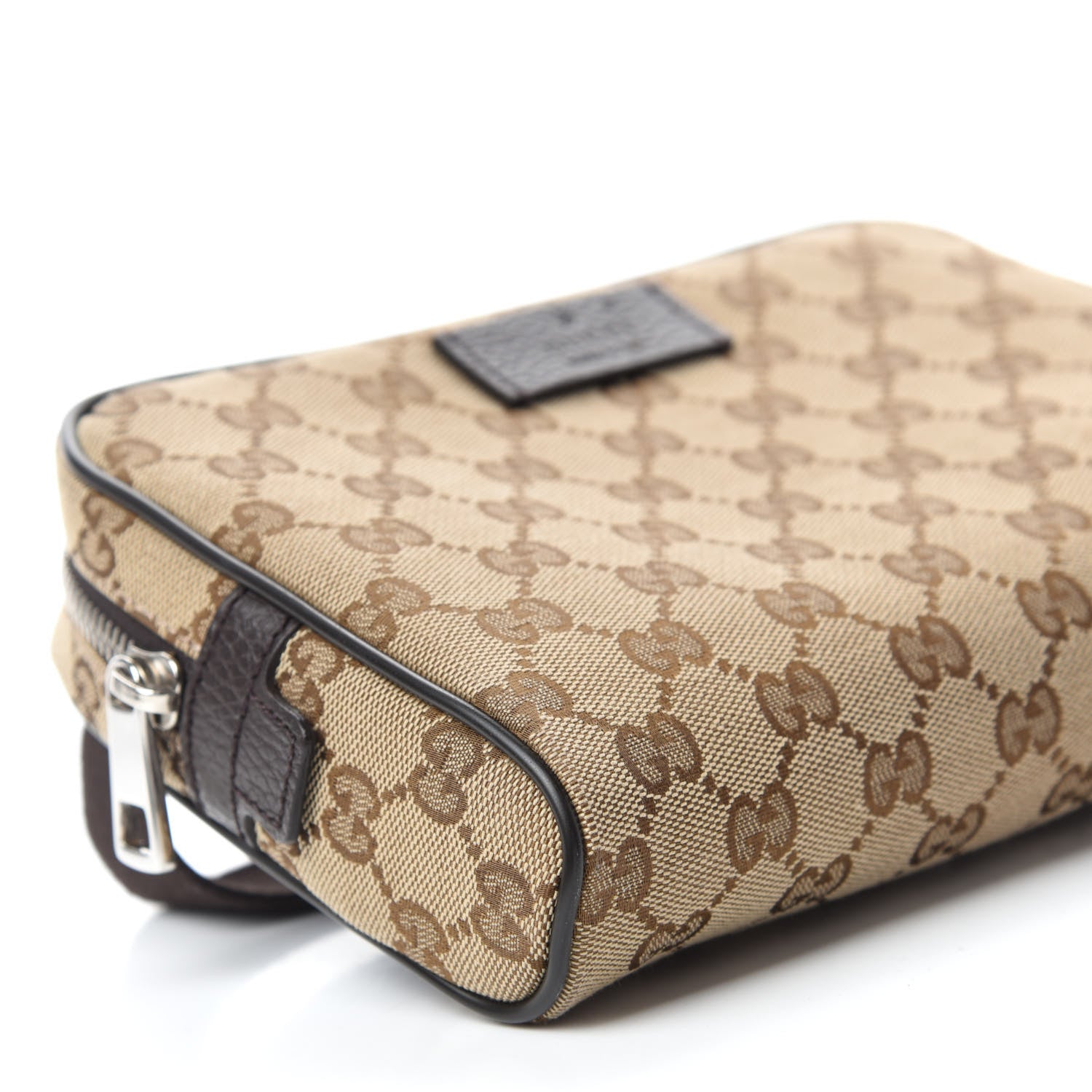 Gucci Monogram Belt Bag Dark Brown 6 of 10