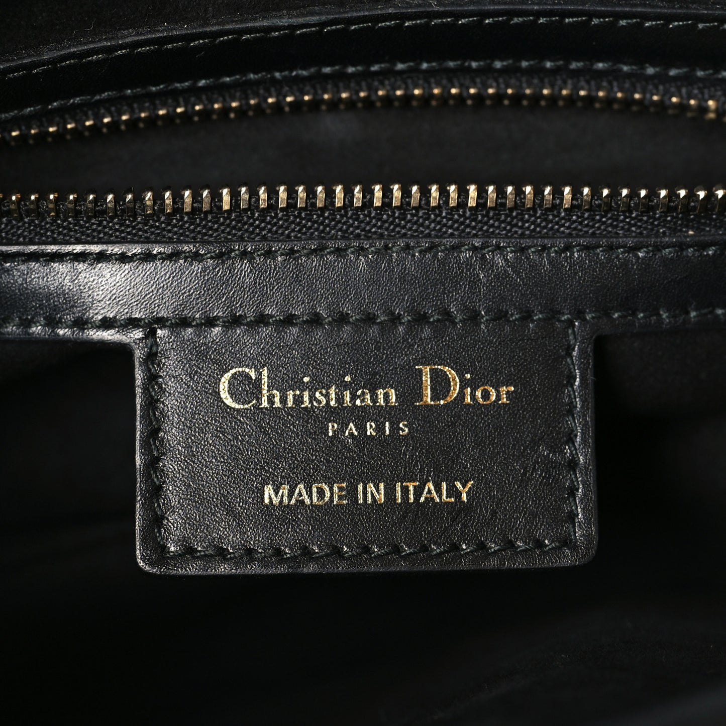 Calfskin Saddle Bag Black