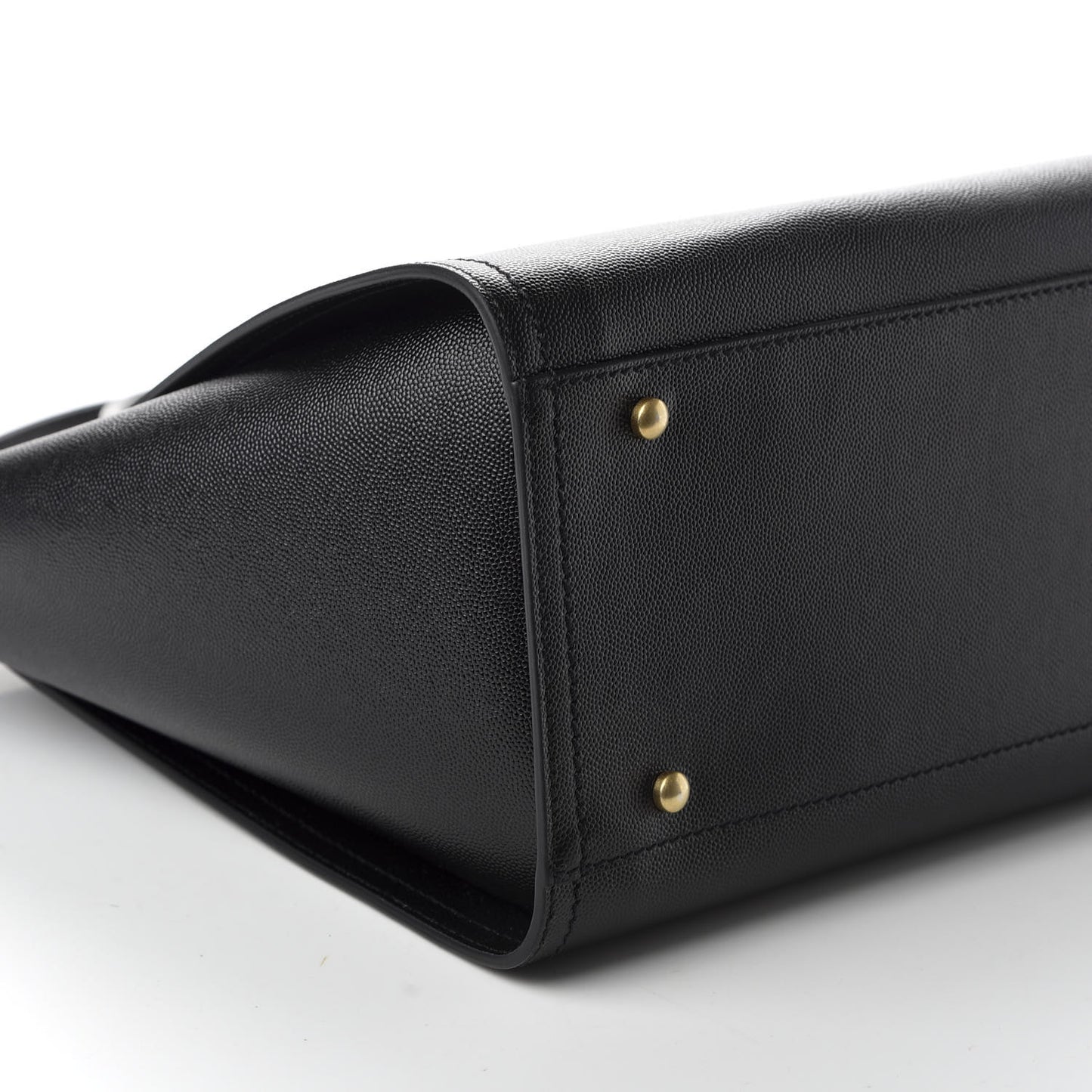 Caviar Small Studded Deauville Tote Black