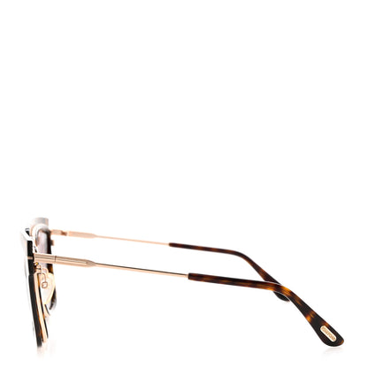 Tom Ford Lara Sunglasses TF573 Havana Brown 3 of 6