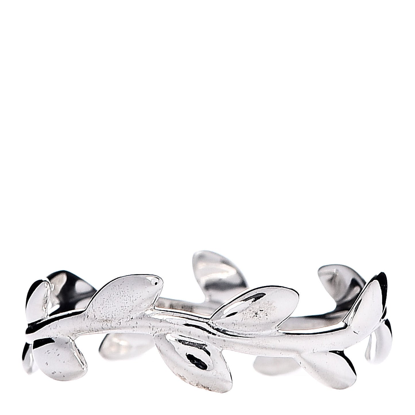 Sterling Silver Paloma Picasso Narrow Olive Leaf Band Ring 54 6.75