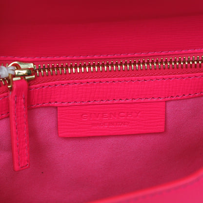 Givenchy Textured Calfskin Mini Pandora Box Crossbody Bag Fuchsia 5 of 6