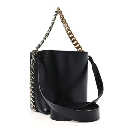 Stella McCartney Eco Alter Nappa Frayme Bucket Bag Black 3 of 9