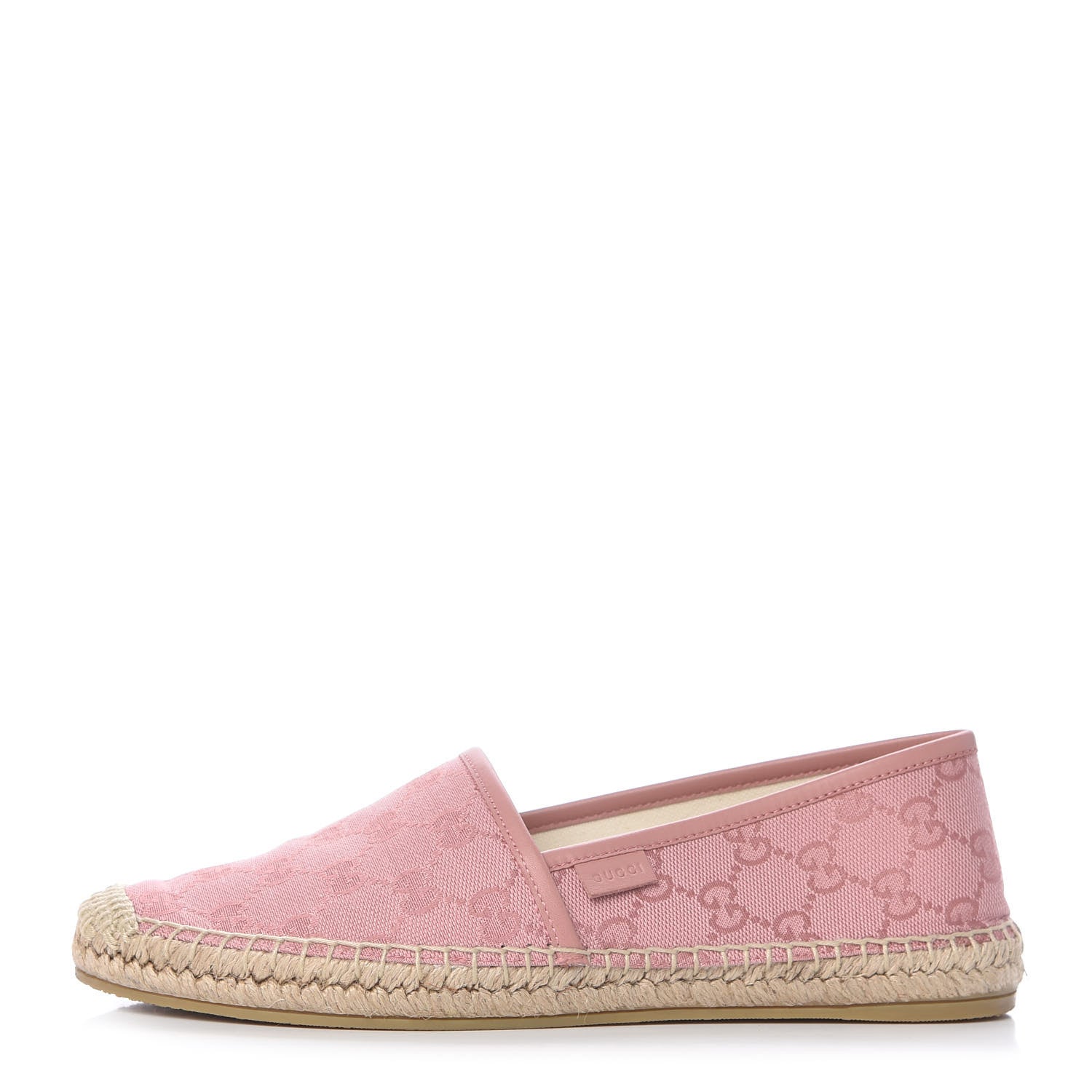 Gucci Monogram Espadrilles 38 Soft Pink 1 of 8