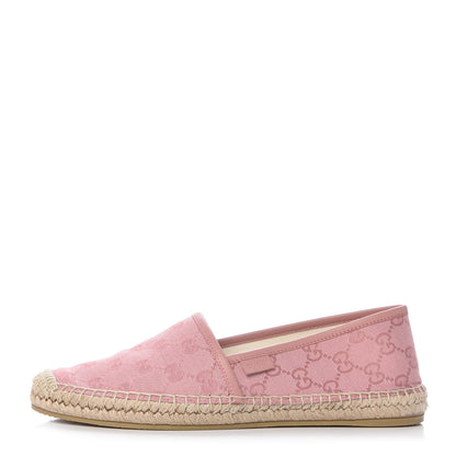 Gucci Monogram Espadrilles 38 Soft Pink 1 of 8