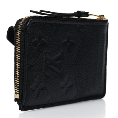 Louis Vuitton Empreinte Recto Verso Card Holder Black 3 of 9