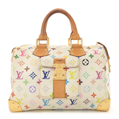 Louis Vuitton Monogram Multicolor Speedy 30 White 1 of 17