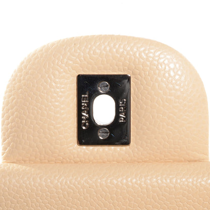 Chanel Caviar Jumbo Double Flap Beige Clair 7 of 8
