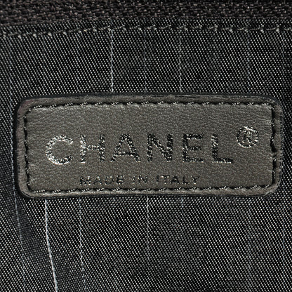Chanel Lambskin In and Out XL Maxi Flap Bag Purple 7 of 8