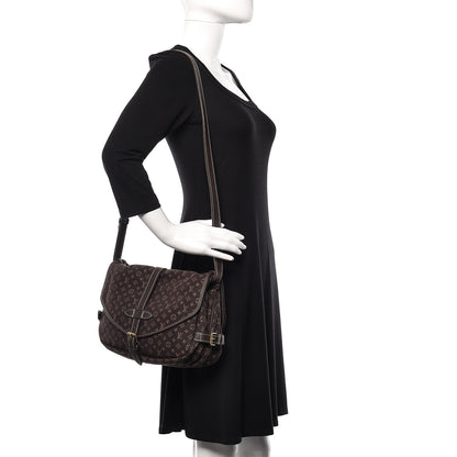 Louis Vuitton Monogram Mini Lin Saumur Ebene 2 of 10