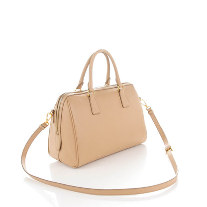 Prada Saffiano Lux Bowler Sabbia 3 of 8