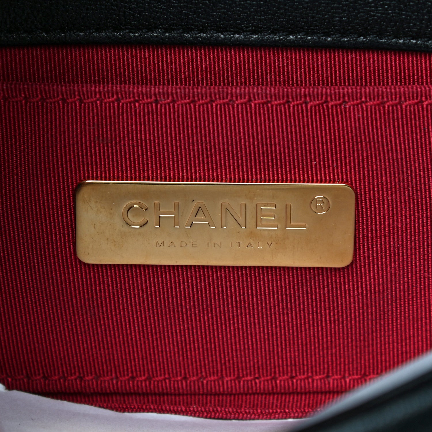 Chanel Lambskin Quilted Chanel 19 Waist Bag Black 5 of 13